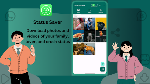 Android application Status Saver screenshort