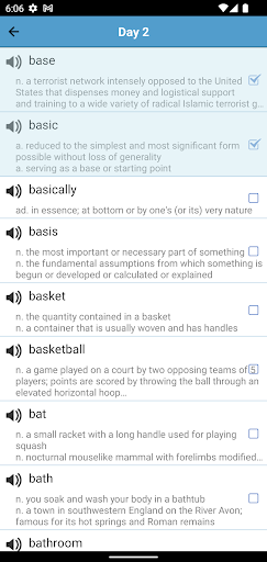 6000 IELTS Academic Vocabulary Screenshot 4 - AppWisp.com