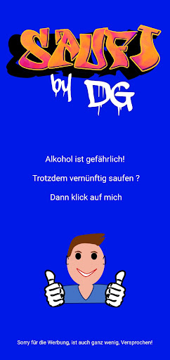 Android application Maximo Saufi - Ein Trinkspiel screenshort