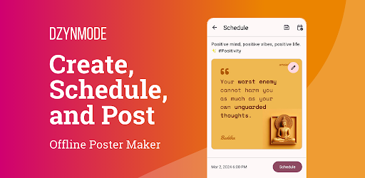 DzynMode: Offline Poster Maker