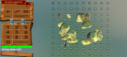 Number Navigation Game Screen 2