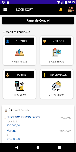 App para logística LogiSoftApp