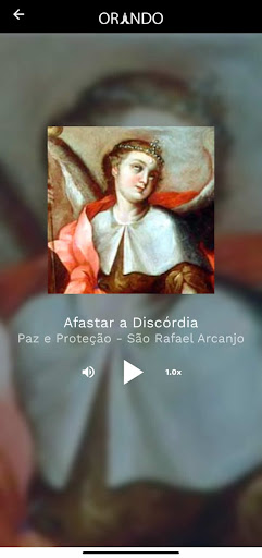 Android application Orando screenshort