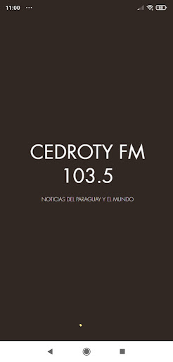 Android application Radio Cedro Ty FM- Paraguay screenshort