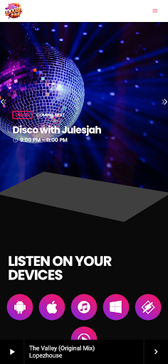 Android application DooshFM screenshort