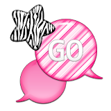 GO SMS - Zebra Star Skies 7 icon