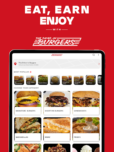 Screenshot of The drive-in burgers