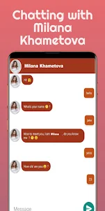 Milana Khametova Call Chat