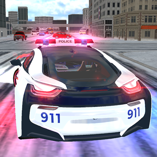 American i8 Police Car Game 3D logo