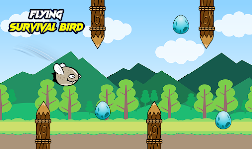 flying survival bird game