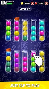 Bildschirmfoto 1 Color Puzzle Games Ball Sort android