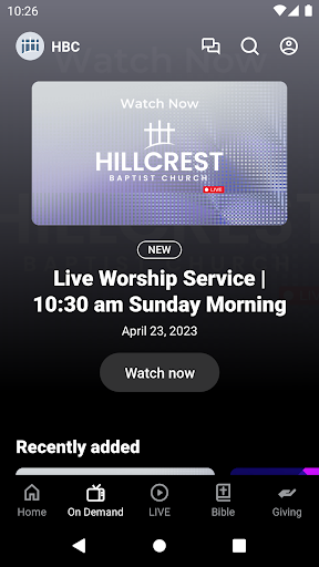HBCAcworth Screen 2
