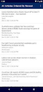 Screenshot 1 The Guardian News Client android