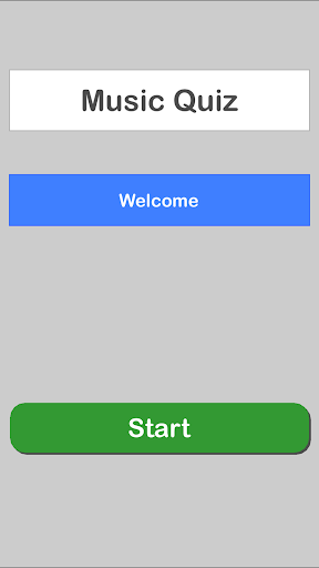 Android application Music Quiz screenshort