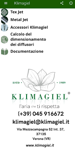 Android application Klimagiel screenshort
