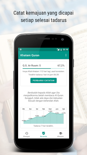 Android application Khatam Quran screenshort