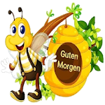 Cover Image of डाउनलोड Guten Morgen und Nacht Sticker  APK