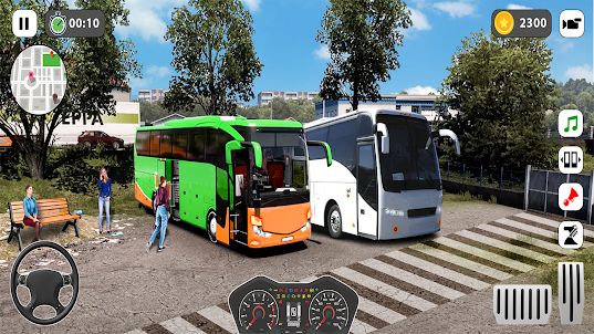 실제 버스 운전 게임 2024 3D