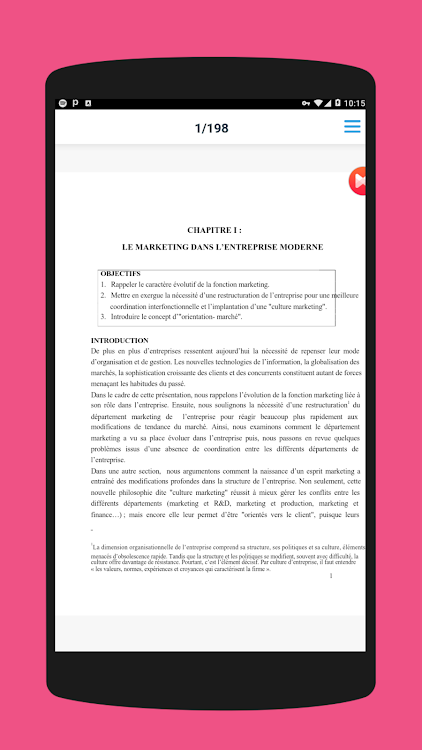 Cours Marketing approfondi - 4.2 - (Android)
