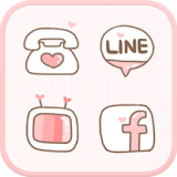 LOVE(Pink) icon theme icon