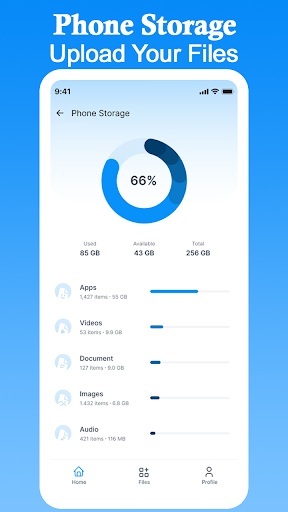 Cloud Storage & Photo Backup Screen 2