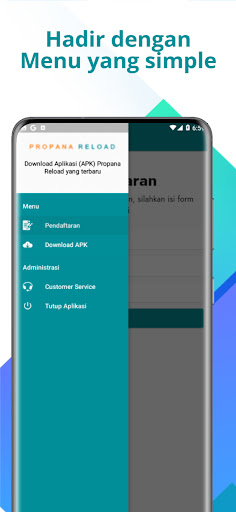 Android application Pulsa Termurah: Propana Reload screenshort