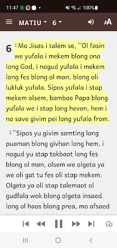 Bislama Bible Screen 2