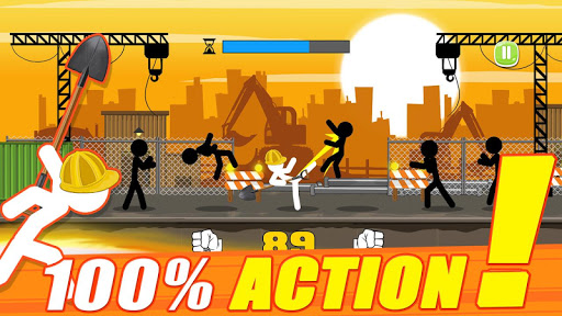 Android application Stick Warrior : Action Game screenshort
