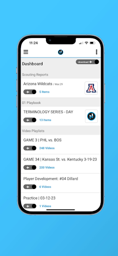 Android application Just Play Team App screenshort