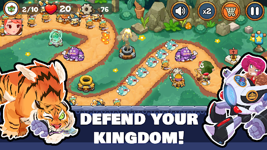 Tower Defense: Kingdom Reborn androidhappy screenshots 2