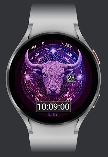 Taurus Zodiac Watch Face Screen 3