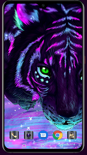Android application Glowing Wallpaper screenshort
