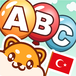 Simge resmi Türk alfabesi - Balonlar!