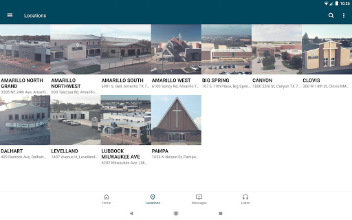 Screenshot of Hillside Christian Church