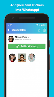 Stickers for WhatsApp - WAStickerApps Screenshot