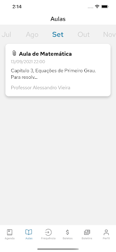Agenda Fácil Screen 2