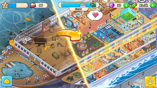My Cruise: Idle ship Tycoon - Simulation - games