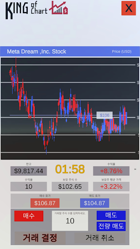 Android application King of Chart screenshort