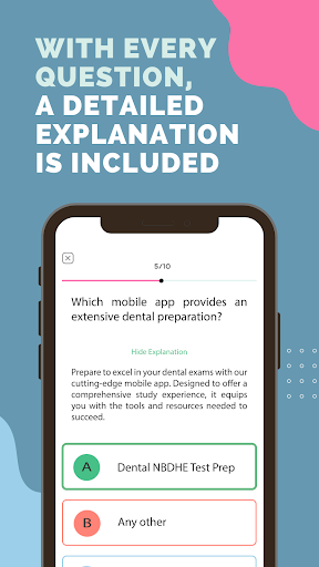 NBDHE Dental Hygiene Prep 2024 Screen 3