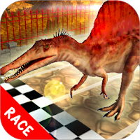 Игра Dino Pet Racing: Spinosaurus Run !!