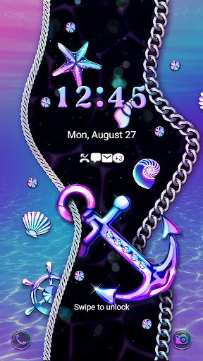 Metal Curve Anchor - Wallpaper Screen 2