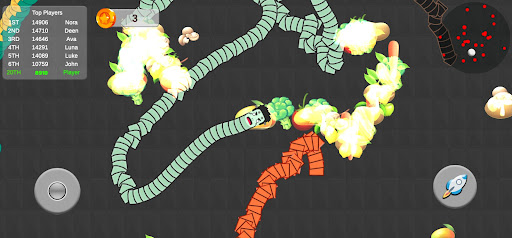 Snake Zone.io Hungry Slither Screen 3