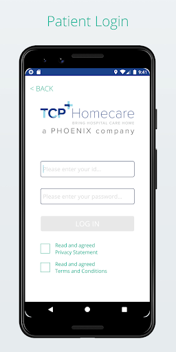 TCP Homecare Screen 2