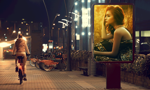 Hoarding Photo Frame Screen 3