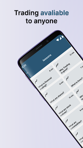 Android application Mobile Trade screenshort