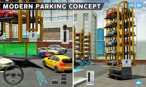 Multi-Level Smart Car Parking: Car Transport Games 1.5 screenshots 2