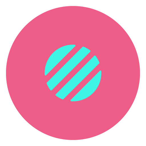 Pink & Teal - A Flatcon Icon P 1.0.8 Icon