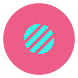 Pink & Teal - A Flatcon Icon P - Androidアプリ