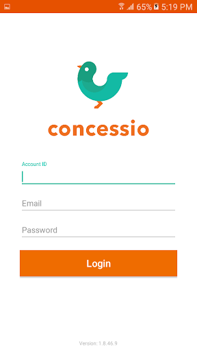 Android application Concessio screenshort