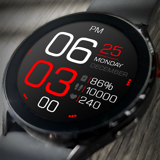 Android application Key119 Sport Watch Face screenshort
